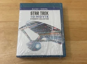 STAR TREK STARDATE COLLECTION Blu-ray 10 Movie / Disc Box Set No Digital - Picture 1 of 2