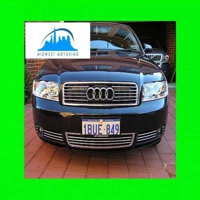 AUDI A4 A6 A8 1998-2005 MOLDURA CROMADA PARA PARRILLA INFERIOR 98 99 00 01 02 03 04 Foto 1 de 4