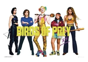 HARLEY QUINN BIRDS OF PREY HARLEYS GROUP 91.5X61CM MAXI POSTER NEW OFFICIAL - Picture 1 of 1
