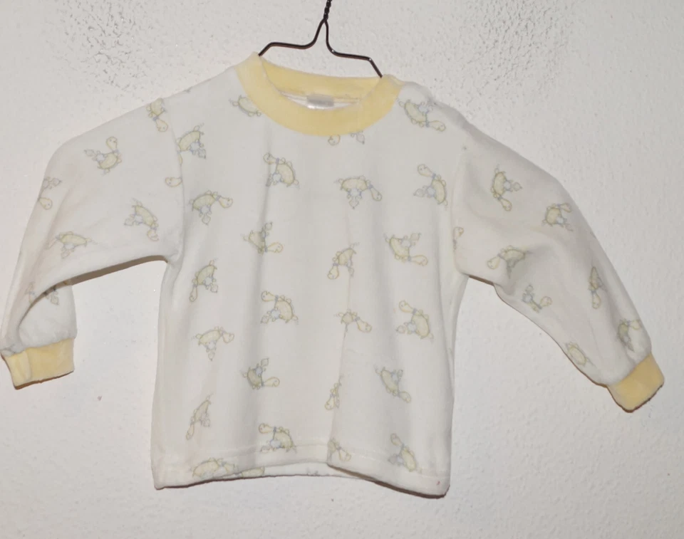 weißer Nickipullover Gr.74 Baby Club - Bild 1 von 1