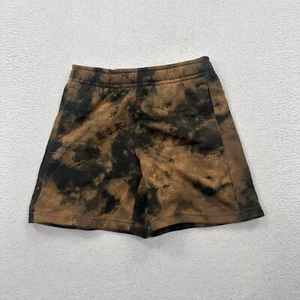 DSG Printed Boys Fleece Shorts Size XS Dye Brown Everyday Casual - Picture 1 of 7