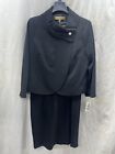 ALBERT NIPON DRESS SUIT/NEW WITH TAG/RETAIL$280/SIZE 14/LINED /LENGTH39" /BLACK