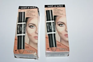 Wet n Wild MegaGlo Dual-Ended Contour Stick #752A Medium/Tan Lot Of 2 In Box - Picture 1 of 3