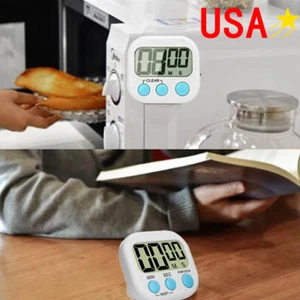 USA Timer home office kitchen cooking soup cooking countdown clear loud alarm - Picture 1 of 11