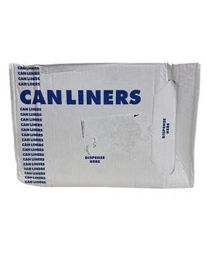 Bolsa de basura Heritage X-Liner súper resistente 38 x 58" 60 gal. Estuche de 100 mil Foto 1 de 3