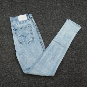 Pantalones de mezclilla Levis Line 8 para mujer talla 29 azul ajustados calce regular lavado claro - Imagen 1 de 9