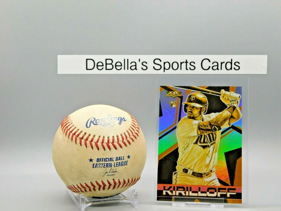 2021 Topps Fire #60 Alex Kirilloff Gold Mint RC  - Image 1 of 2