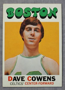 Dave Cowens HOF RC Boston Celtics 1971-72 Topps Rookie Basketball Card #47 - Picture 1 of 2