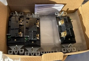 Lot 8 AIDA Rocker Decorator Paddle Light Switch Single Pole/Three Way 3 Wi - Picture 1 of 6