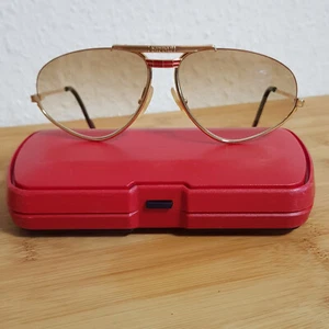 Vintage FERRARI FORMULA Sonnenbrille Modell F1 Gold, Gläser braun - Bild 1 von 5