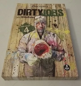 Dirty Jobs Season 4 with Mike Rowe (5-DVD, 2010) Discovery Channel - Picture 1 of 10