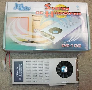 NEW [Just Cooler] Computer COOLER & Moisture Absorber Dehumidifier w/cooling fan - Picture 1 of 7