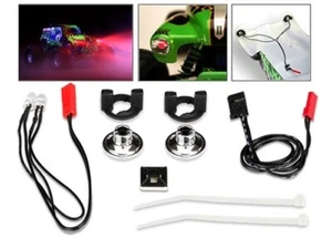 Traxxas 3686 Grave Digger Red LED Headlight Kit Stampede Monster Jam UNOPENED - Picture 1 of 3