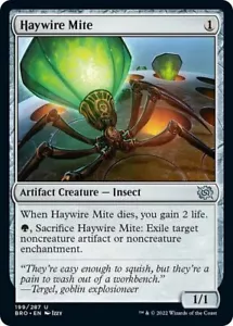MTG Haywire Mite NM-Mint The Brothers' War - Picture 1 of 1