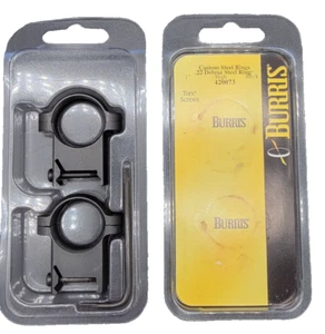 Burris 1" .22 Deluxe Steel Rings - Picture 1 of 3