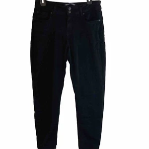 Wallflower Junior's Pants Size 11 Reg, Black Stretch Rayon Blend Waist 28-36 - Picture 1 of 13