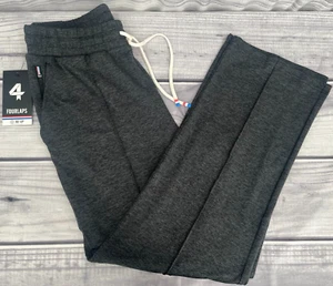 Pantalone FOUR LAPS Stratus gamba dritta elasticizzato nuovo con etichetta donna medio nero erica - Foto 1 di 5