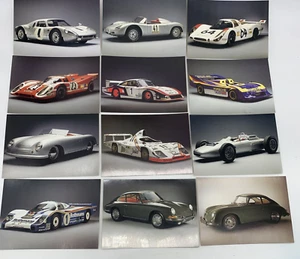RARE SET OF 12 VINTAGE PORSCHE POSTCARDS FROM PORSCHE MUSEUM Germany - Picture 1 of 16