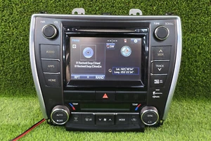 Toyota Camry 2015 Gracenote HD Radio Navigation Screen 86100-06031 oem used - Picture 1 of 23