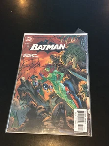 Batman #619 Villains Gatefold Cover Signed w/COA 61/299 - Picture 1 of 2