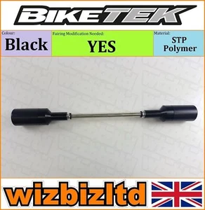 Ducati Hypermotard 1100 2007-2012 [Biketek Black Frame Slider] [Need Cut] - Bild 1 von 8