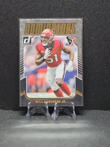 2024 Panini Donruss Will Anderson Dominators Texans Defensive ROTY Holofoil 🔥  - Imagen 1 de 2