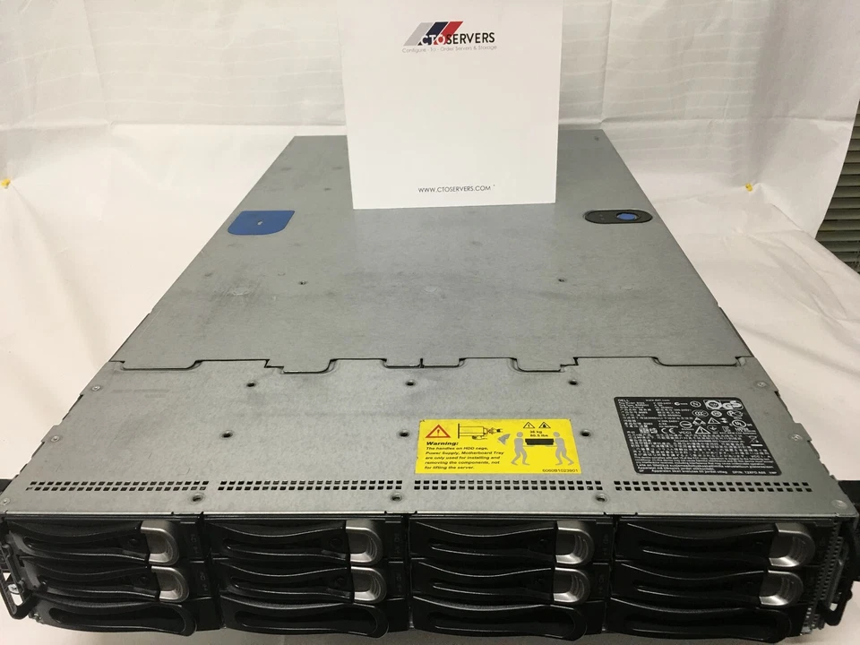 Dell PowerEdge C6220 4 x Server Nodes 8 x Octa Core E5-2670 CPU 512GB Hyperscale - Image 1 of 4