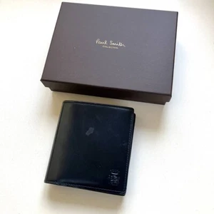 Cartera Paul Smith Cuero Auténtico Doble Plegable en Cuero Sintético - Imagen 1 de 8