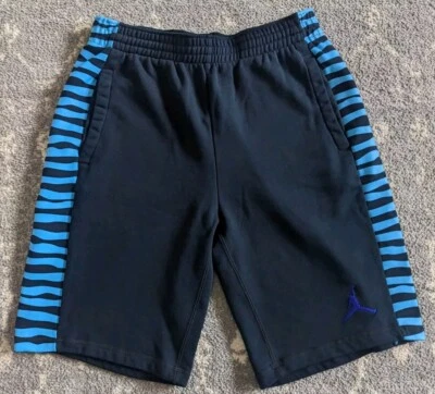 Pantalones Cortos Jordan Para Hombre L AJ 10 X Polar Sudadera 820145-013 Negro Azul Logo Concord Foto 1 de 4