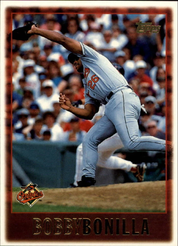 1997 Topps #374 Bobby Bonilla Orioles - Image 1 of 1