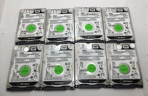 WD WD5000LPLX Black 500GB 2.5-in SATA HDD Laptop Hard Drive Tested x 8 - Picture 1 of 10