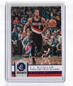 Panini Excalibur Marquis CJ McCollum Portland Trail Blazers 109/199 2016-17 - Imagen 1 de 2