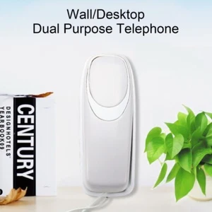 Wall/Desk Mountable Landline Telephone for Home Offices Hotels Fixed Landlines - Zdjęcie 1 z 11