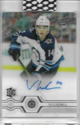 2019-20 Upper Deck UD Clear Cut VILLE HEINOLA Rookie Autograph #CC-VH - Image 1 of 2