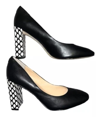 Zapatos de salón IVANKA TRUMP para mujer Filipa tacón llamativo de cuero talla 10 Foto 1 de 4