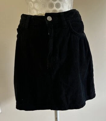 Women's Corduroy Skirt size 10 Black - Image 1 of 2