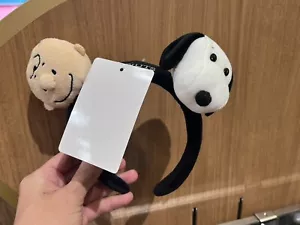 USJ Peanuts Snoopy Chalie braun Stirnband Universal Studios Japan exklusiv - Bild 1 von 3