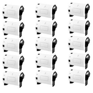 15Rolls 4"x2" Large White Paper Multi-purpose Labels DK-1240 for Brother QL-1050 - Picture 1 of 12