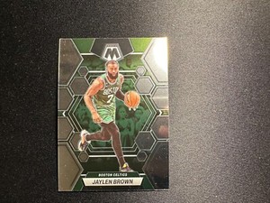 2022-23 Panini Mosaic Fast Break Hobby Jaylen Brown #9 NM Basketball Card
