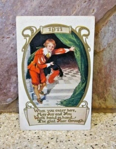 1911 When You Enter Here May Joy & You Walk mano a mano - Imagen 1 de 2