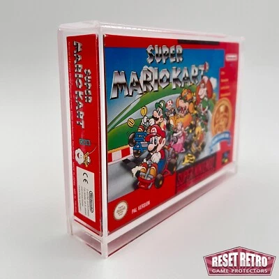 Acrylic case suitable for Super Nintendo SNES original packaging UV protective cover box protector - Image 1 of 4