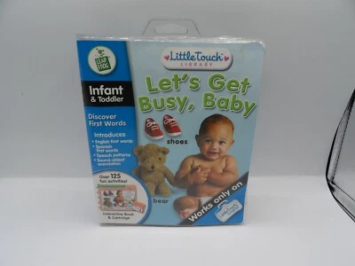 Leap Frog Little Touch Leap Pad Book: Let's Get Busy, Baby NEW! Spanish/English - Image 1 of 4