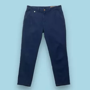 Levi's Made & Crafted Slim Chino Pants Women's Skinny 33x25.5 Navy Blue - Picture 1 of 16
