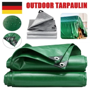 Abdeckplane plane Schutzplane mit Ösen extra stark - 450 g/m² PVC LKW Plane NEU - Bild 1 von 14
