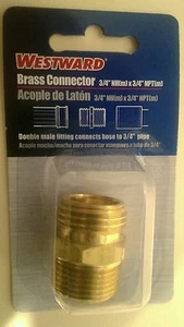 NEU 4X072A Westward Messingverbinder 4X072A Messingverbinder 3/4'' Neu - Bild 1 von 3