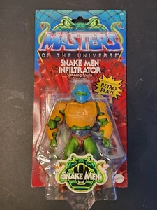 Masters of the Universe Origins SNAKE MEN INFILTRATOR Retro Spielfigur MOTU - Bild 1 von 3