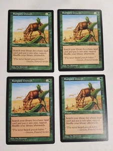 MTG Playset 4x Rampant Growth (Mirage/Green/C) - BGM - Picture 1 of 2