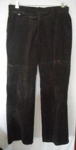 Dunkelbraune dicke Cordhose mit flacher Vorderseite Herren W 36 - Bild 1 von 7