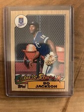 Topps 1987 Bo Jackson Rookie Kansas City Royals #170 Baseball Card