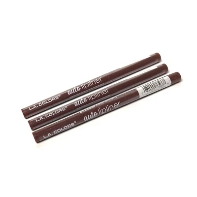 L.A Colors Auto LipLiner CAL566A Rose Brown -  Lot Of 3 New & Sealed - Image 1 of 2